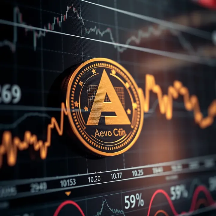 Aevo Coin Price Fluctuations and Market Trends Graph depicting Aevo coin's price fluctuations and market trends over time