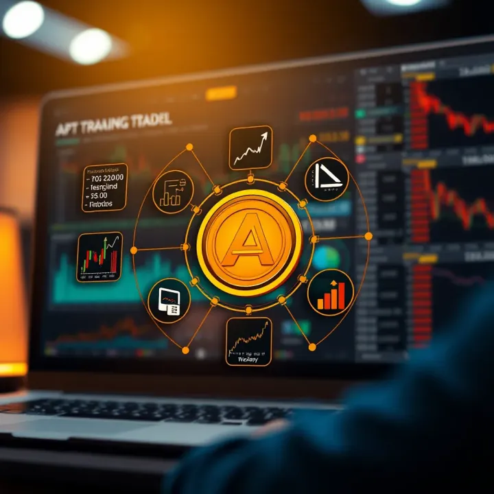Key Factors Influencing Apt Token Price Prediction Diagram illustrating key factors influencing Apt token price including market trends and analytical tools