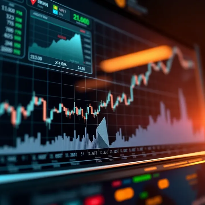 Arbitrum Price Trend and Market Indicators Graph showing the upward price trend of Arbitrum cryptocurrency over time with market indicators