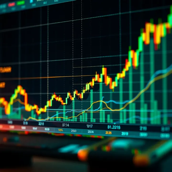 Graph showing Bitcoin Cash price fluctuations with upward trend highlights