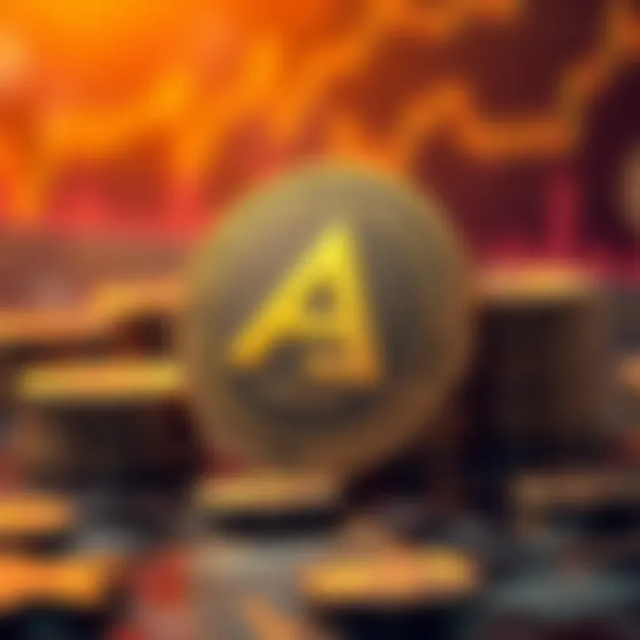 Visual representation of factors impacting Algo Coin value including technical, market, and external influences