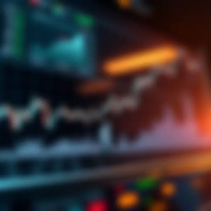 Graph showing the upward price trend of Arbitrum cryptocurrency over time with market indicators