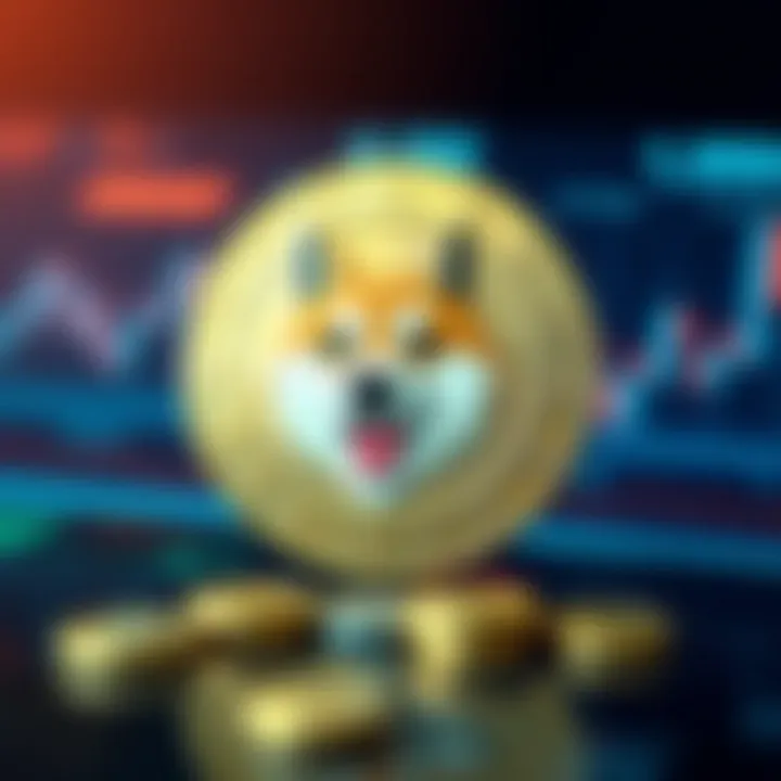 Illustration of cryptocurrency market indicators relevant to Baby Doge Coin