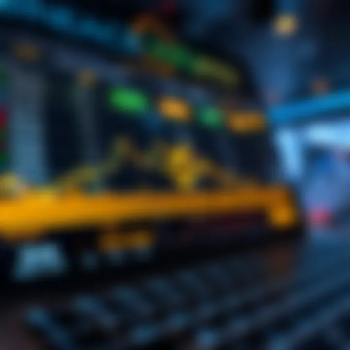 Illustration of a digital exchange platform highlighting transaction fees and minimum deposit requirements