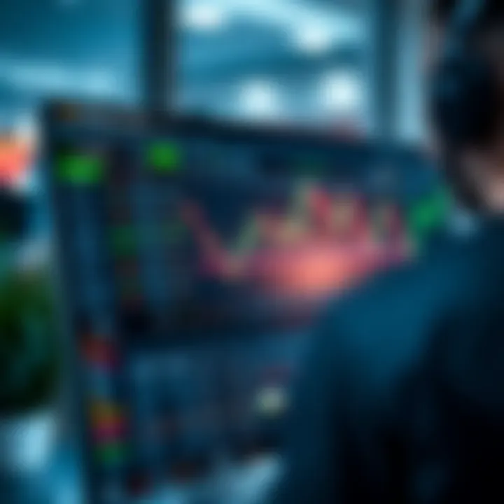 Binary.com platform interface showing real-time market options and trade execution tools integrated with TradingView data