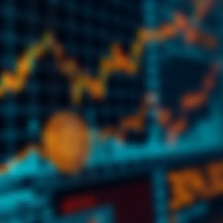 Graph illustrating Bitcoin's price fluctuations influenced by global economic indicators and regulatory changes