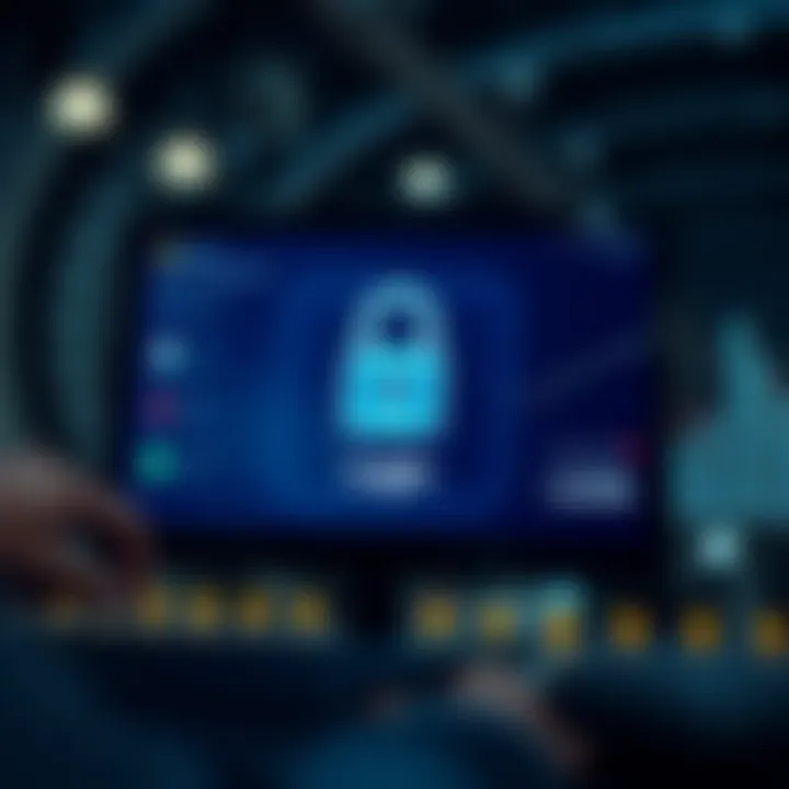 Secure login screen showcasing two-factor authentication for enhanced security in trading applications