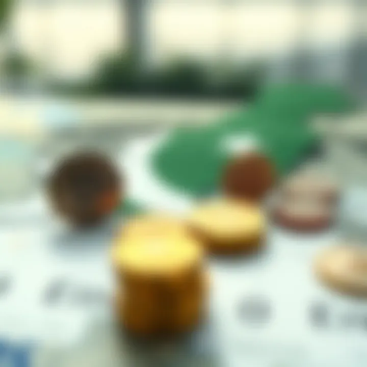 Currency symbols representing various global currencies against a backdrop of Pakistan's map