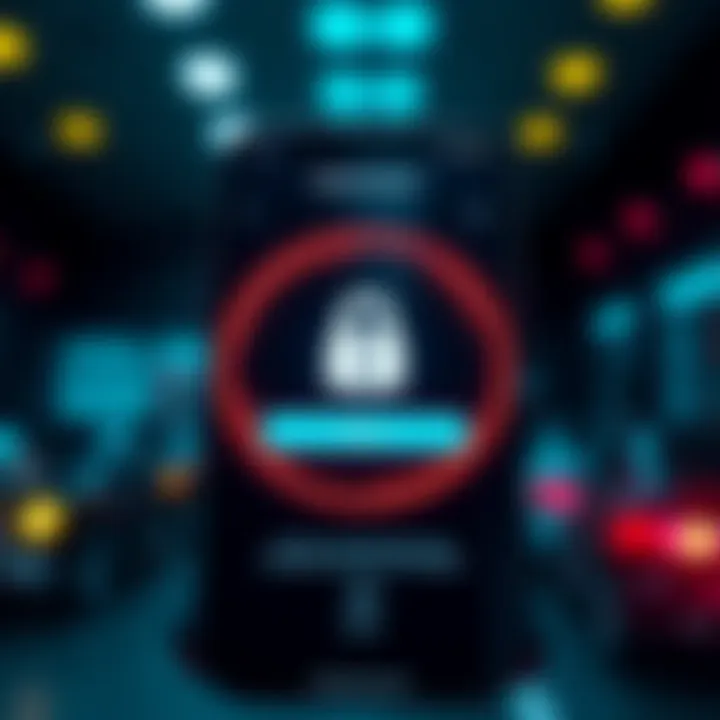 Illustration of secure login and account protection features within the Deriv.com app