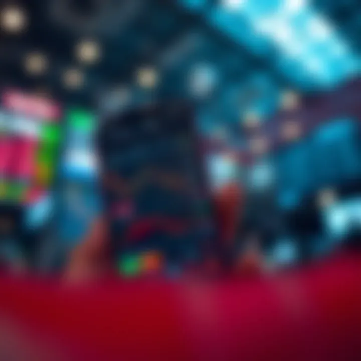 User-friendly interface of a mobile trading app displaying live stock market data in Pakistan