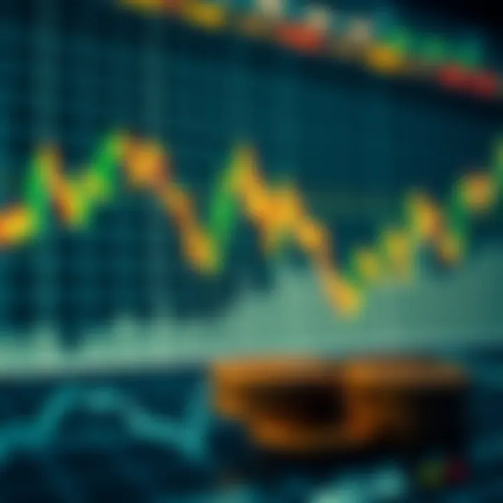 Analysis of Cryptocurrency Market Trends and Fluctuations Graph showing upward trends and fluctuations in cryptocurrency market dynamics