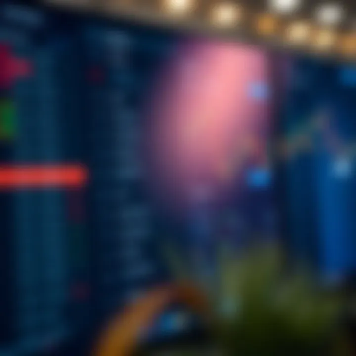 Customizable chart settings panel on Deriv platform displaying options for technical indicators and chart styles