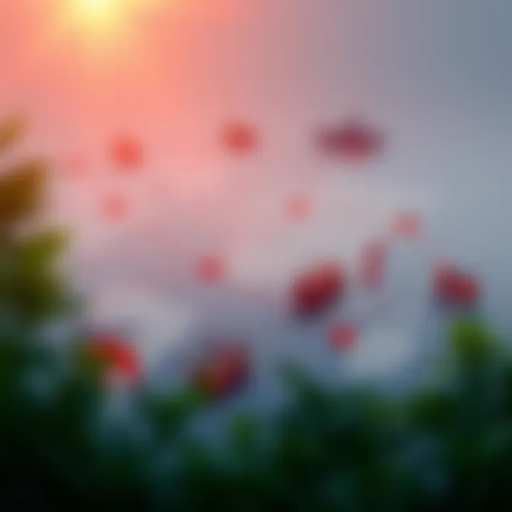 Illustration showing trade routes and exchange goods symbolizing trade without financial investment