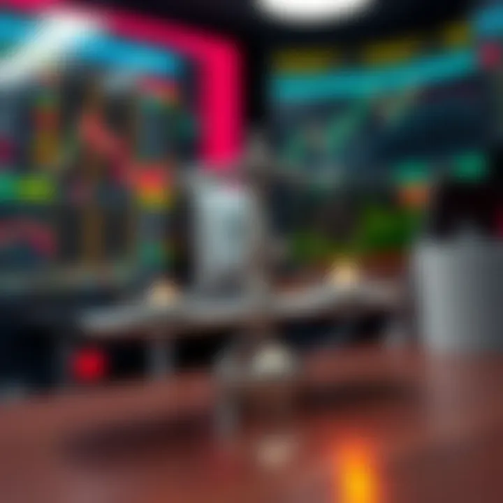 Visual representation of risk and opportunity balance in zero-investment trading environment