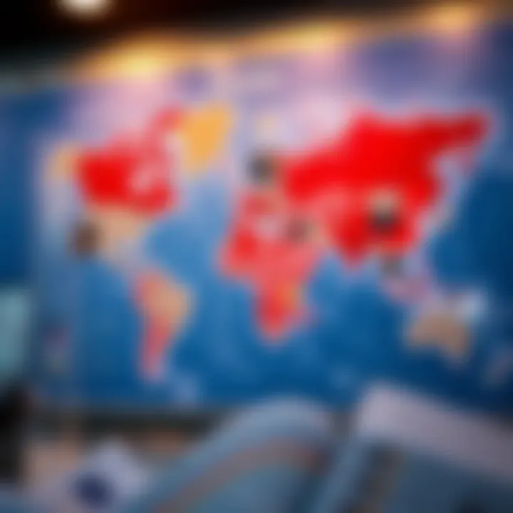 Geopolitical Factors Affecting Euro Strength World map highlighting geopolitical events impacting the Euro's strength in global markets