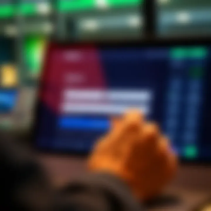 User filling out registration form on Deriv trading platform