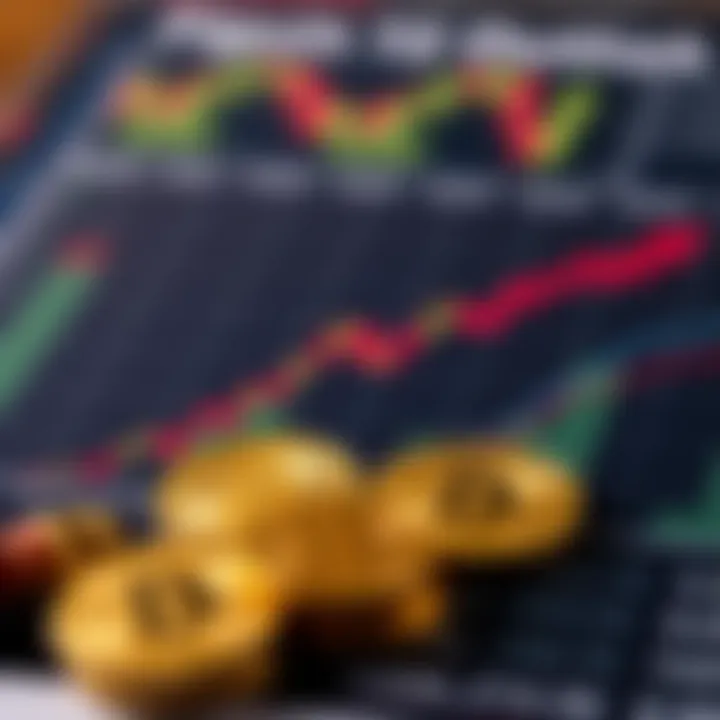 Graph illustrating key factors influencing digital coin value and market risks