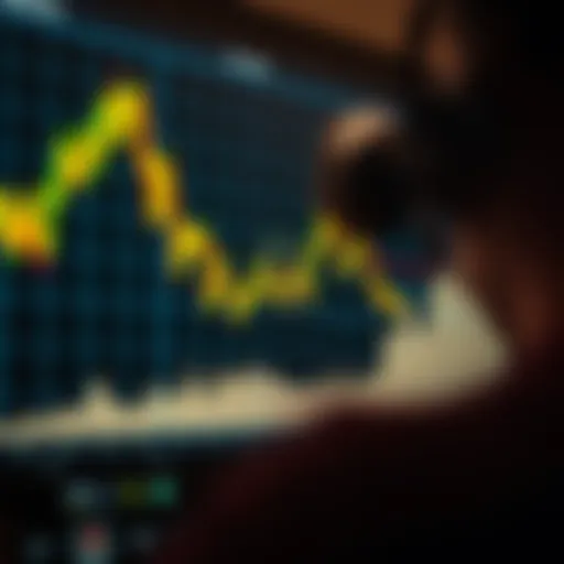 Graph showing upward and downward trends in cryptocurrency market with OG Coin highlighted