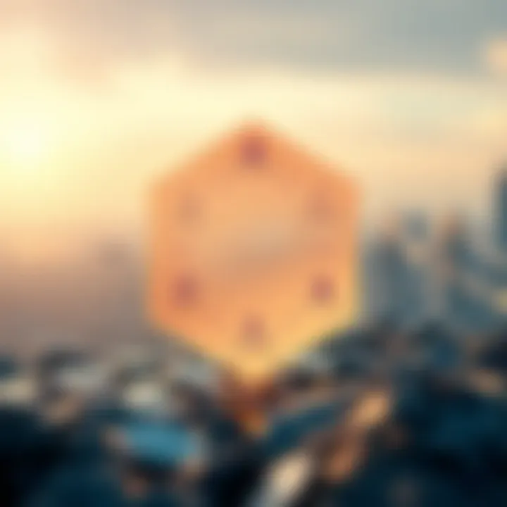 Diagram illustrating Polygon blockchain architecture and its impact on cryptocurrency value