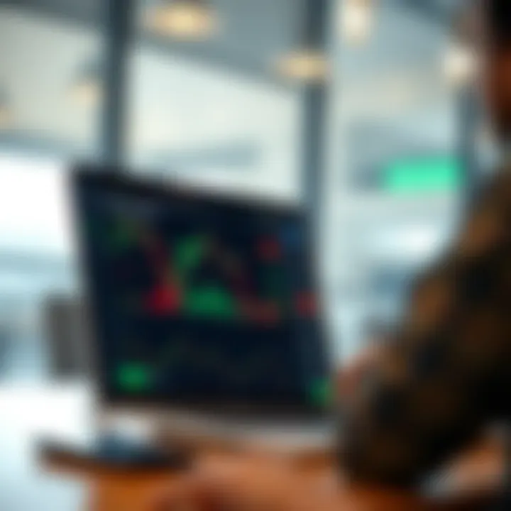 Digital interface of popular trading platform displaying charts and payment options suitable for Pakistani investors