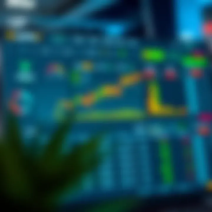 Dashboard of Quotex trading platform showing various trading tools and options
