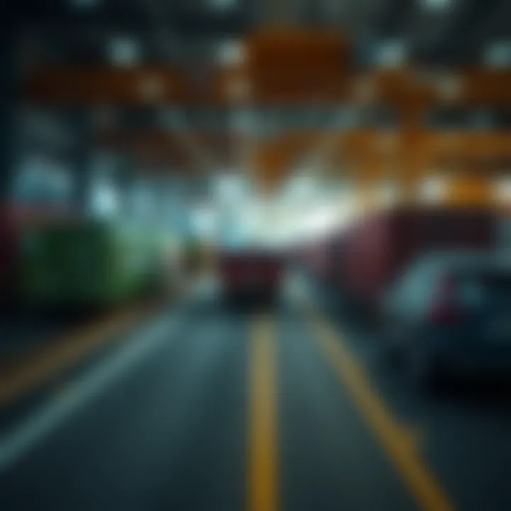 Visual representation of secure management and compliance practices for trade accounts