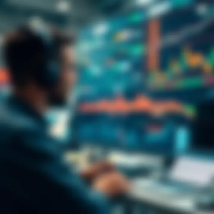 Graphical representation of trading decisions influenced by chat community discussions and shared data