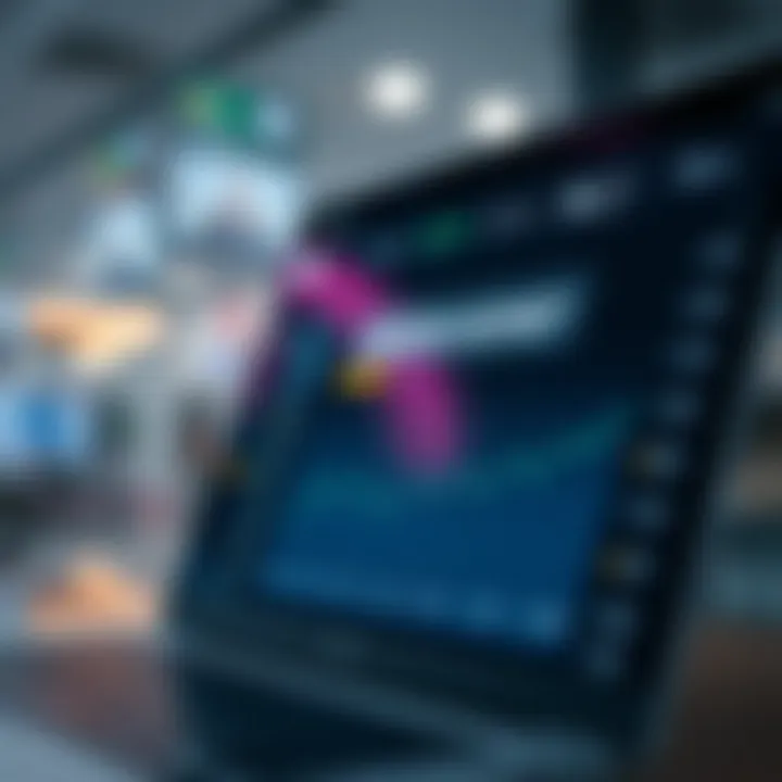 Digital interface showing addon money features on an online platform dashboard