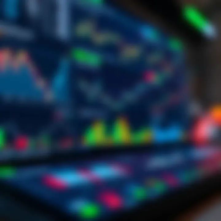 Data charts and analytics visualizations representing data analysis and problem-solving capabilities