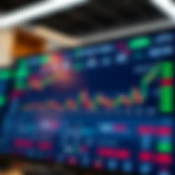 Dashboard displaying various trading options and tools on IQ Option platform