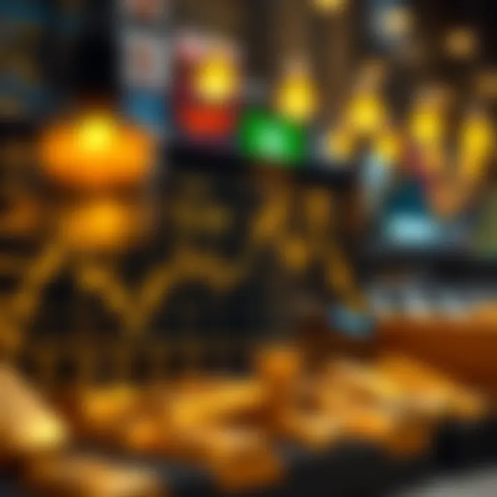 Graph depicting fluctuations in gold prices within Pakistan's market