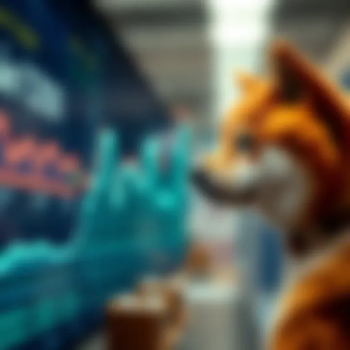 Graph displaying trends and fluctuations in Shiba Inu coin price over time
