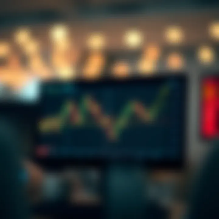 Illustration of a bullish chart pattern highlighting upward price movement and breakout points