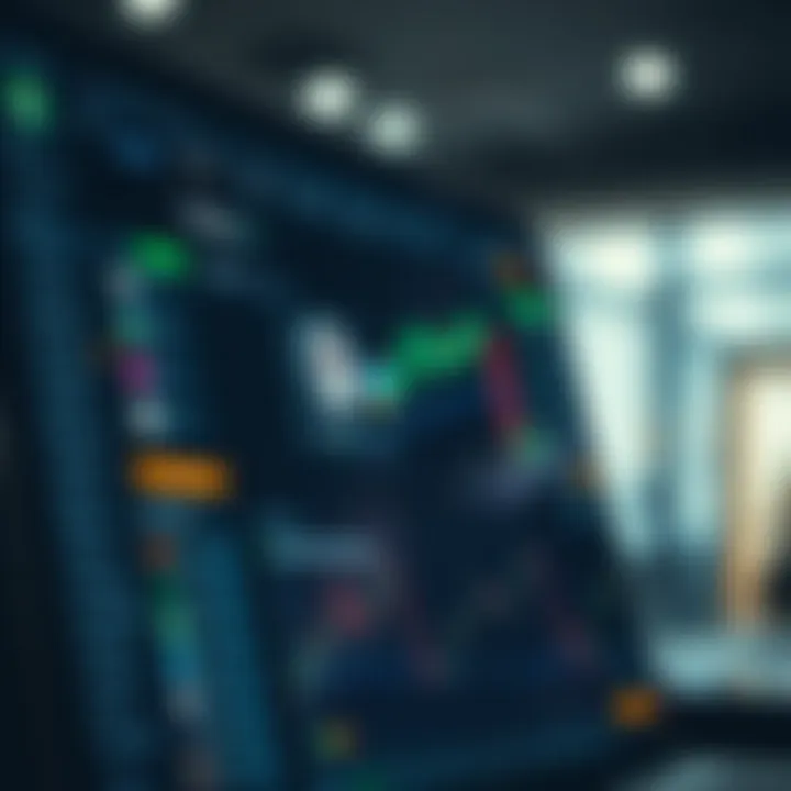 TradingView platform interface showing social community features and broker integration options