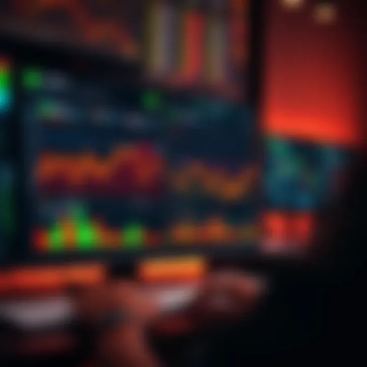 Interactive dashboard showcasing trading ideas and market trends in TradingView interface