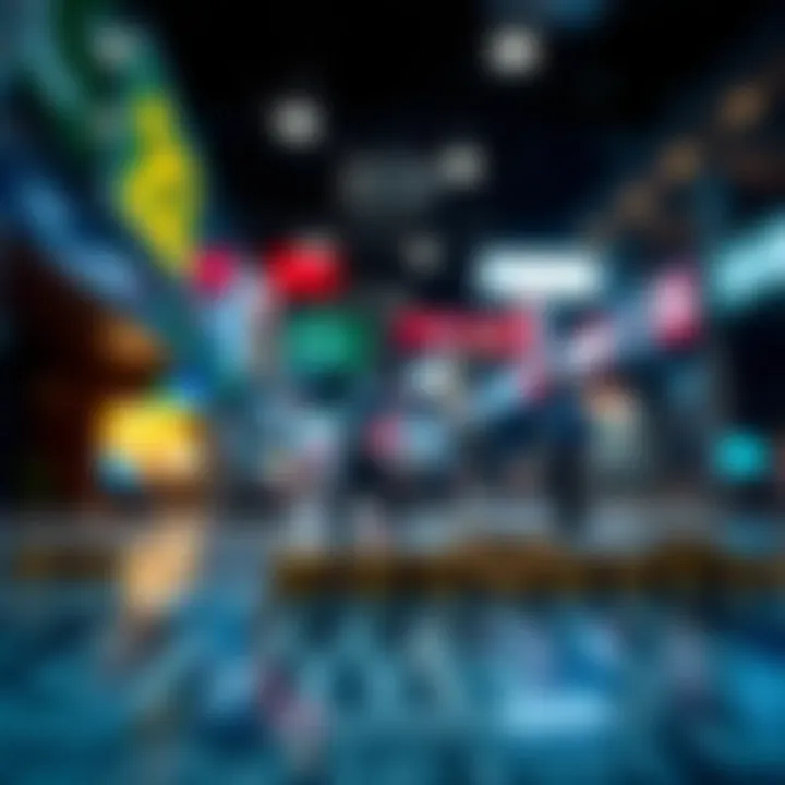 Conceptual graphic illustrating daily investment opportunities in the Pakistani financial market