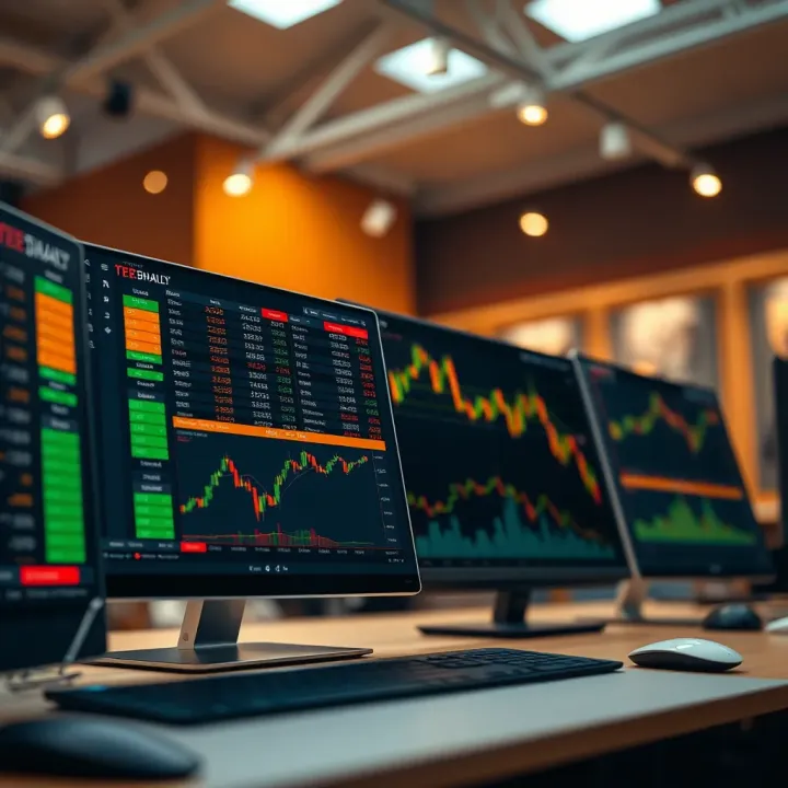 Comparison of binary options trading platforms with graphs and feature lists