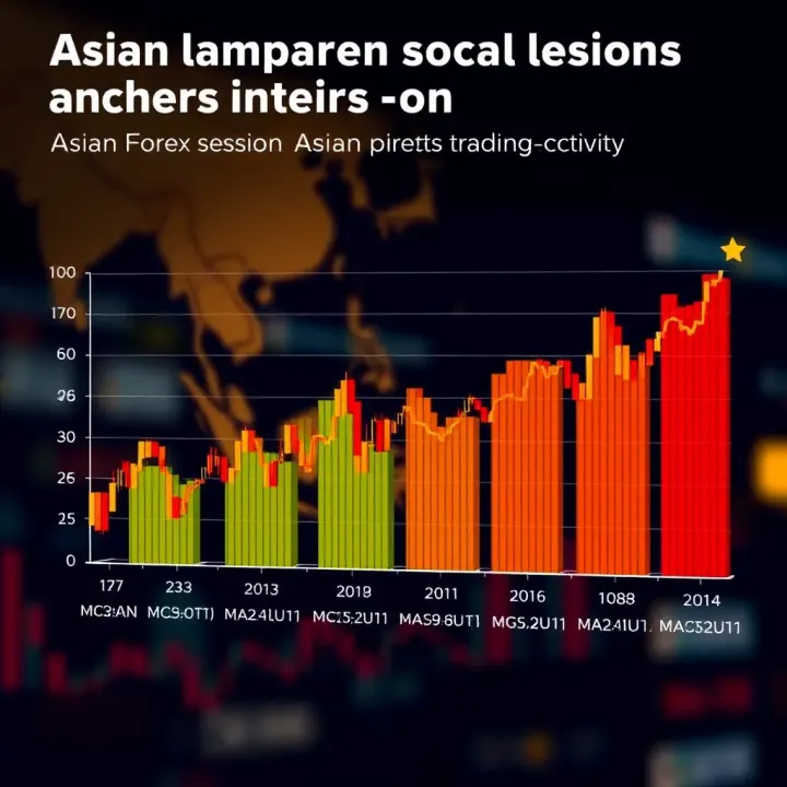 Comparison of Asian Forex Session with Other Major Trading Sessions Graph comparing Asian forex session with other major trading sessions highlighting key currency pairs and market activity