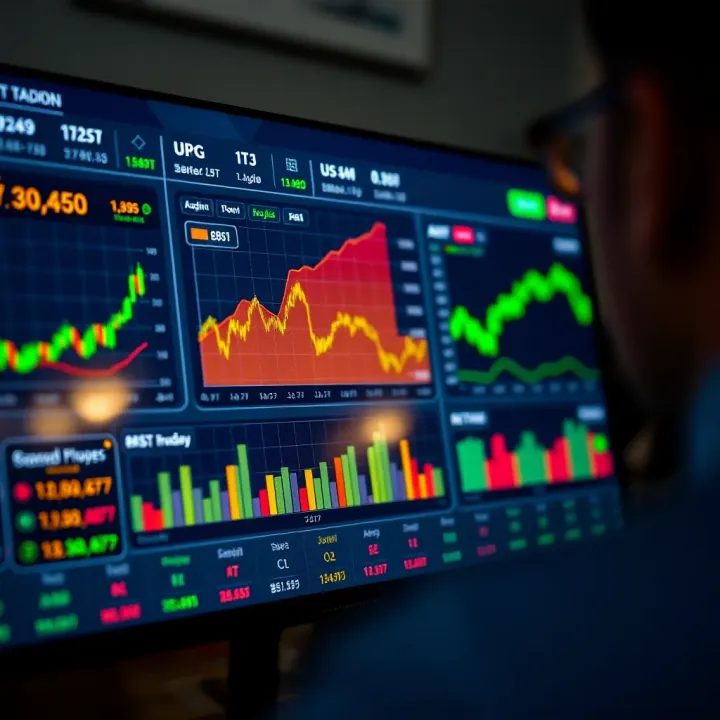 Dashboard view of app.deriv trading platform showing various financial instruments and market charts