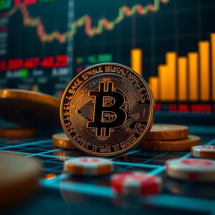 Key Factors Influencing Cryptocurrency Market Value Conceptual illustration of factors influencing cryptocurrency value including market data and risk indicators