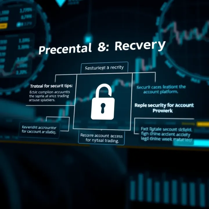 Account Security and Credential Recovery on Deriv Binary Visual guide displaying key security tips and methods for recovering account access on Deriv Binary platform