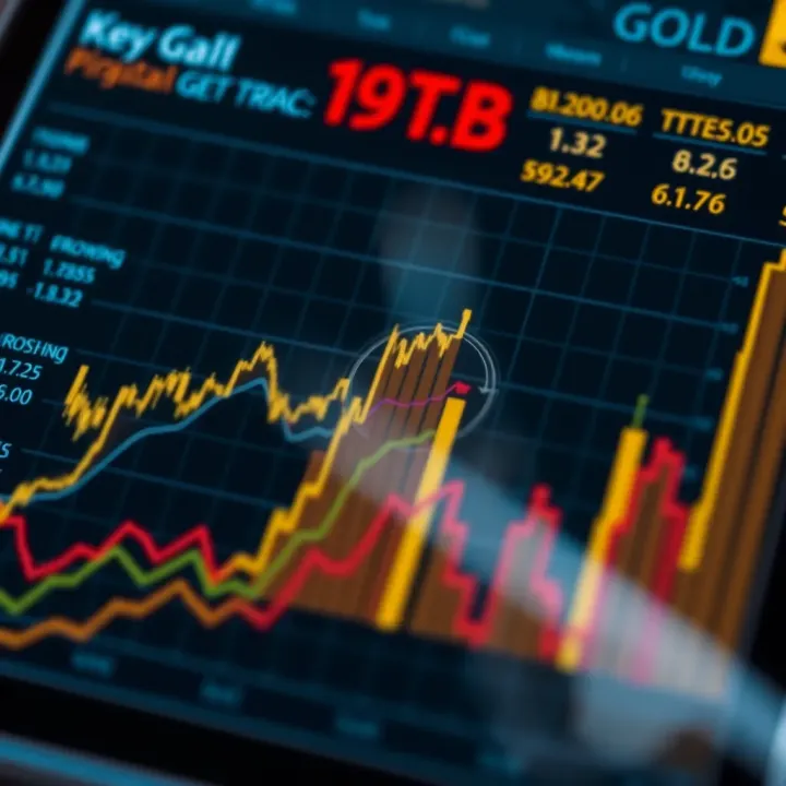 Chart illustrating key economic indicators impacting gold price trends in the Pakistani market