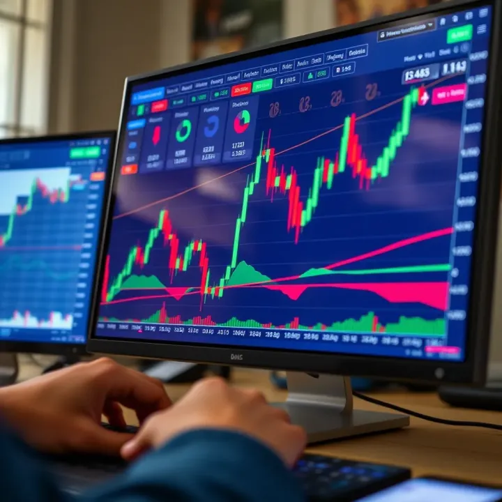 Customizing TradingView Chart Features and Indicators Customizing TradingView chart settings with various technical indicators and tools