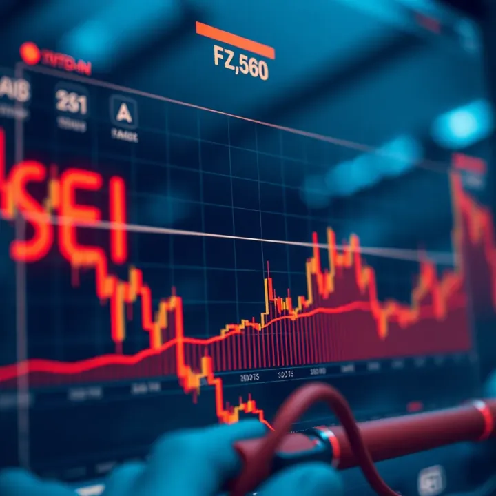 SEI Token Price Movements and Market Trends Overview Graph showing fluctuations in SEI token price over recent months reflecting market trends