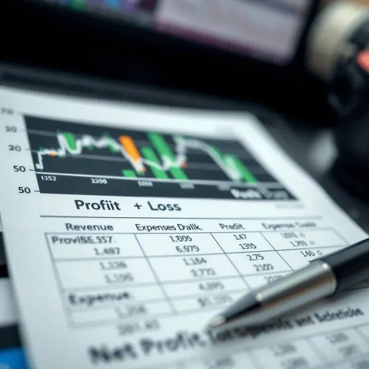 Components of a Profit and Loss Statement Explained Diagram showing components of a Profit and Loss statement including revenue, expenses, and net profit