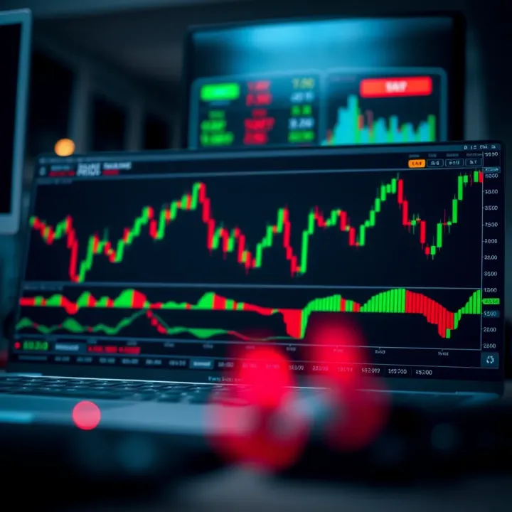 Illustration of various chart patterns used in technical analysis showing trend reversals and continuations