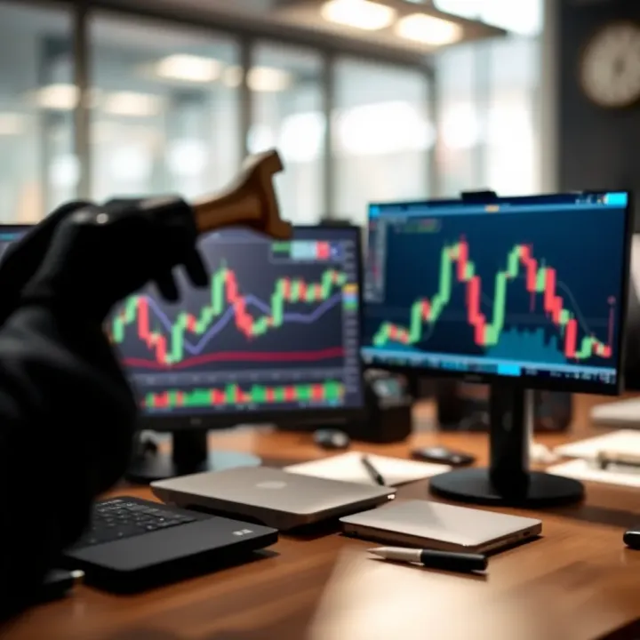 Visual representation of risk management tools and strategies in trading